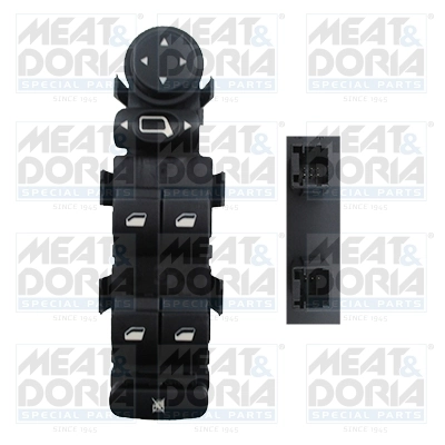 Switch, window regulator